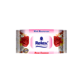 Relax Rose Essence Facial Wipes 72s